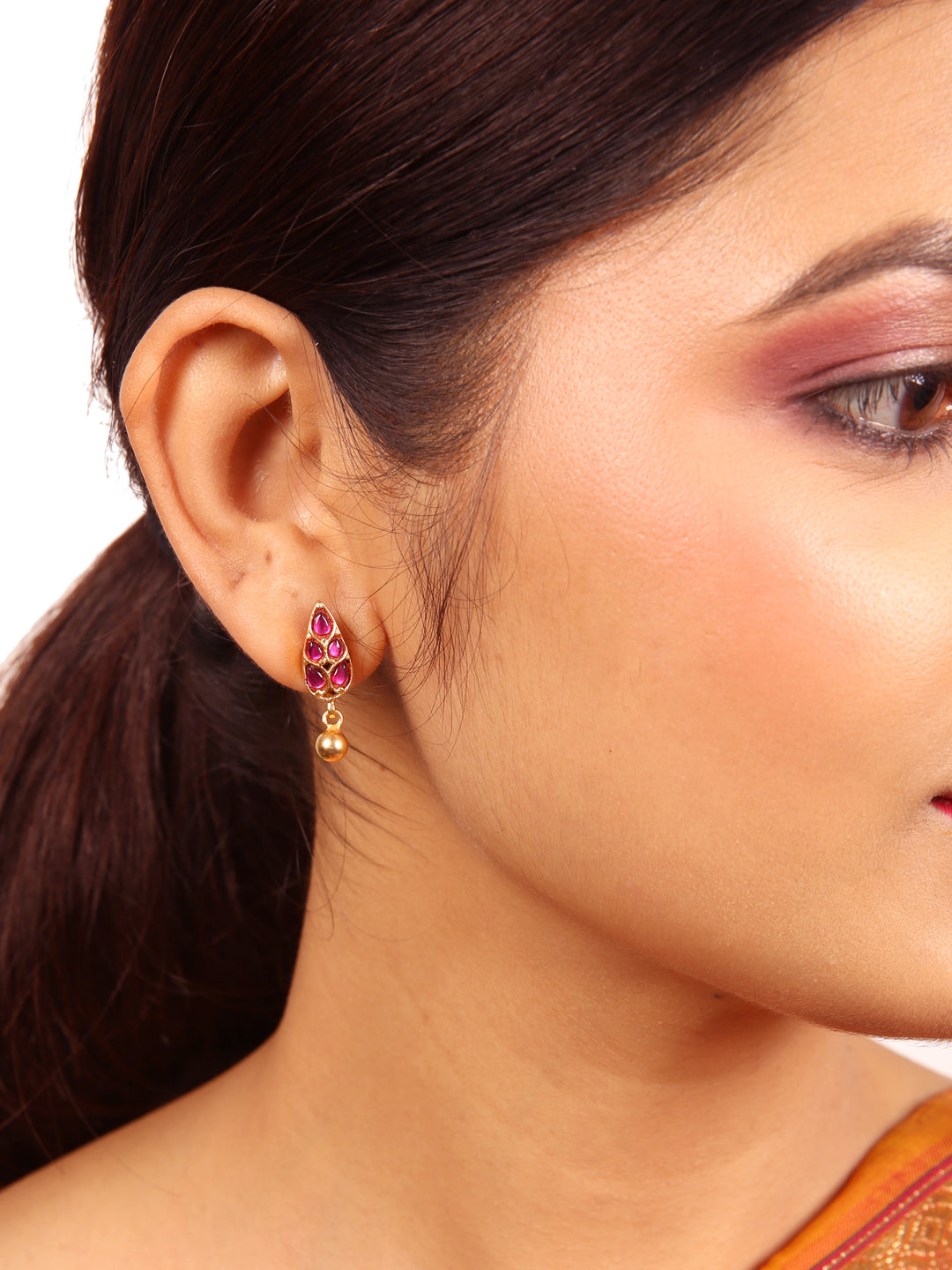 Mugai Studs - 925 silver gold polish