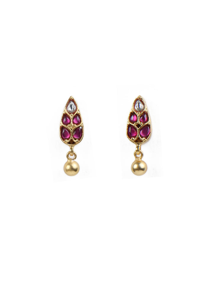 Mugai Studs - 925 silver gold polish