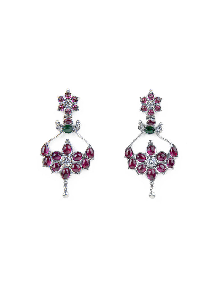 Nala Earring - 925 silver oxidized