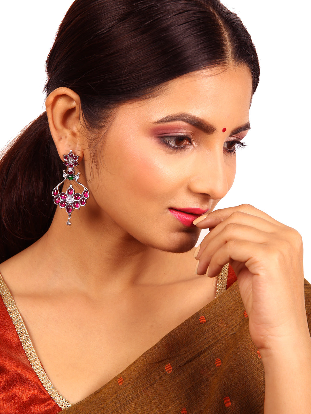 Nala Earring - 925 silver oxidized