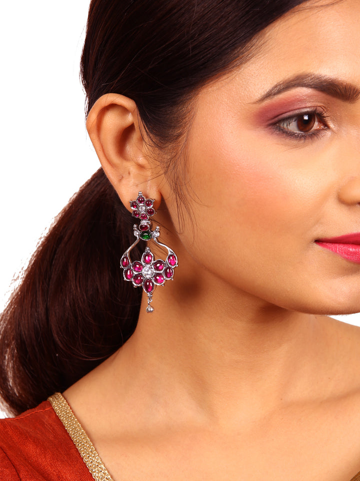 Nala Earring - 925 silver oxidized