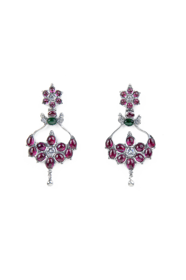 Nala Earring - 925 silver oxidized