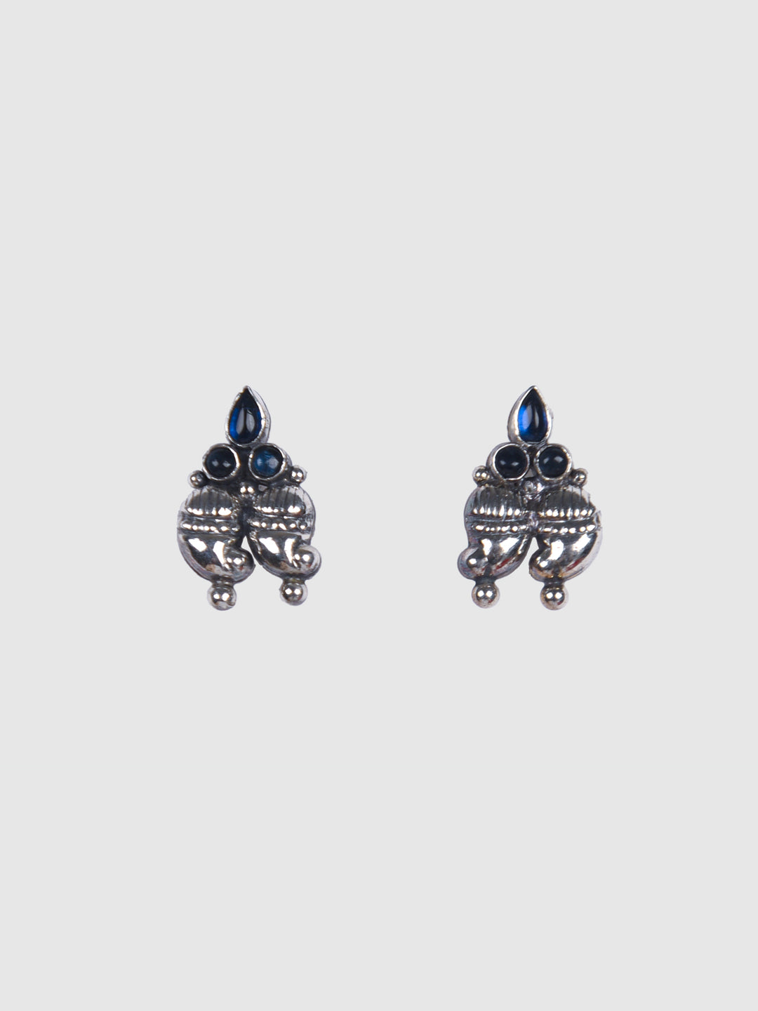 Turika Necklace-925 silver oxidized-temple jewelry-threaded necklace