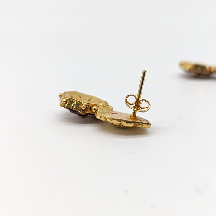 Nirosha Necklace - 925 silver gold polish