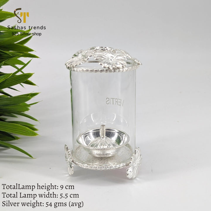 925 silver Akhand lamp