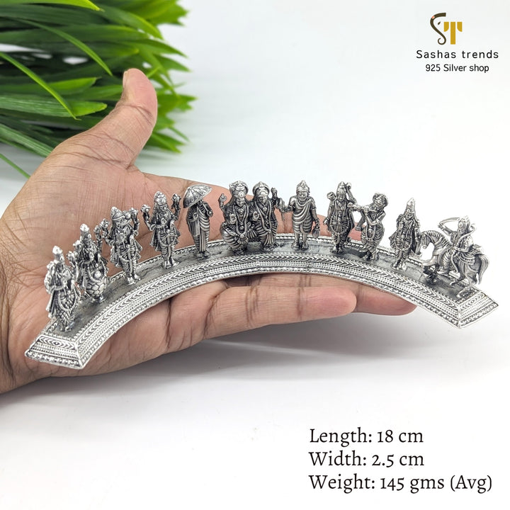 925 silver Dasavathara statue / Vishnu avathar Idols