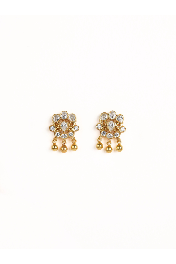 Parvi Necklace - 925 silver gold polish