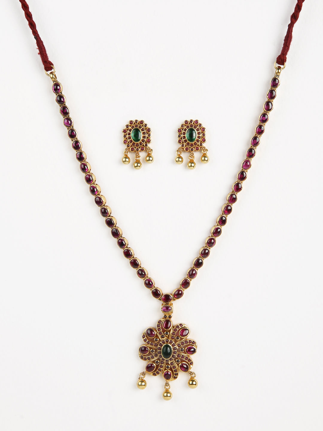 Pivari Necklace - 925 silver gold polish