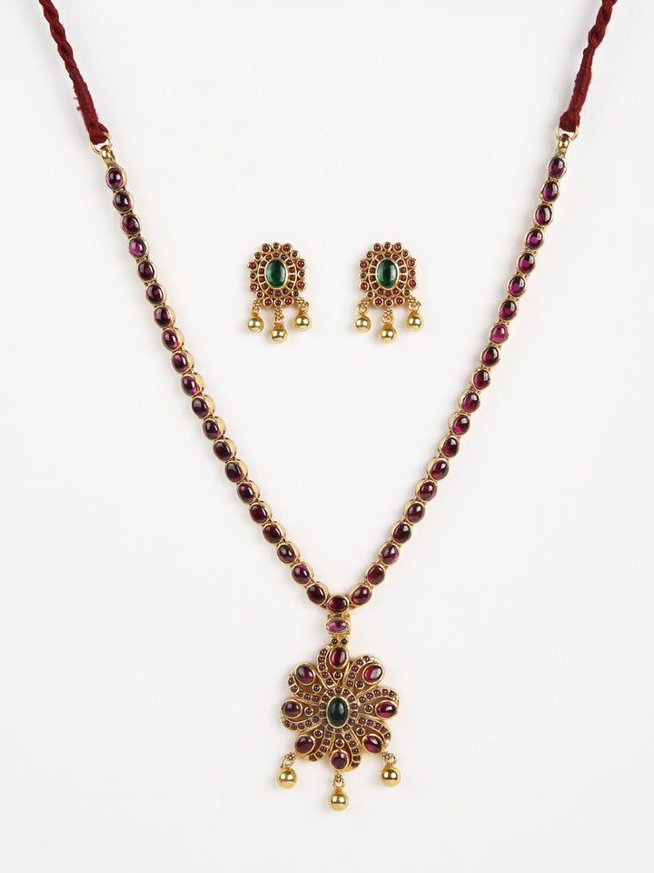 Pivari Necklace - 925 silver gold polish
