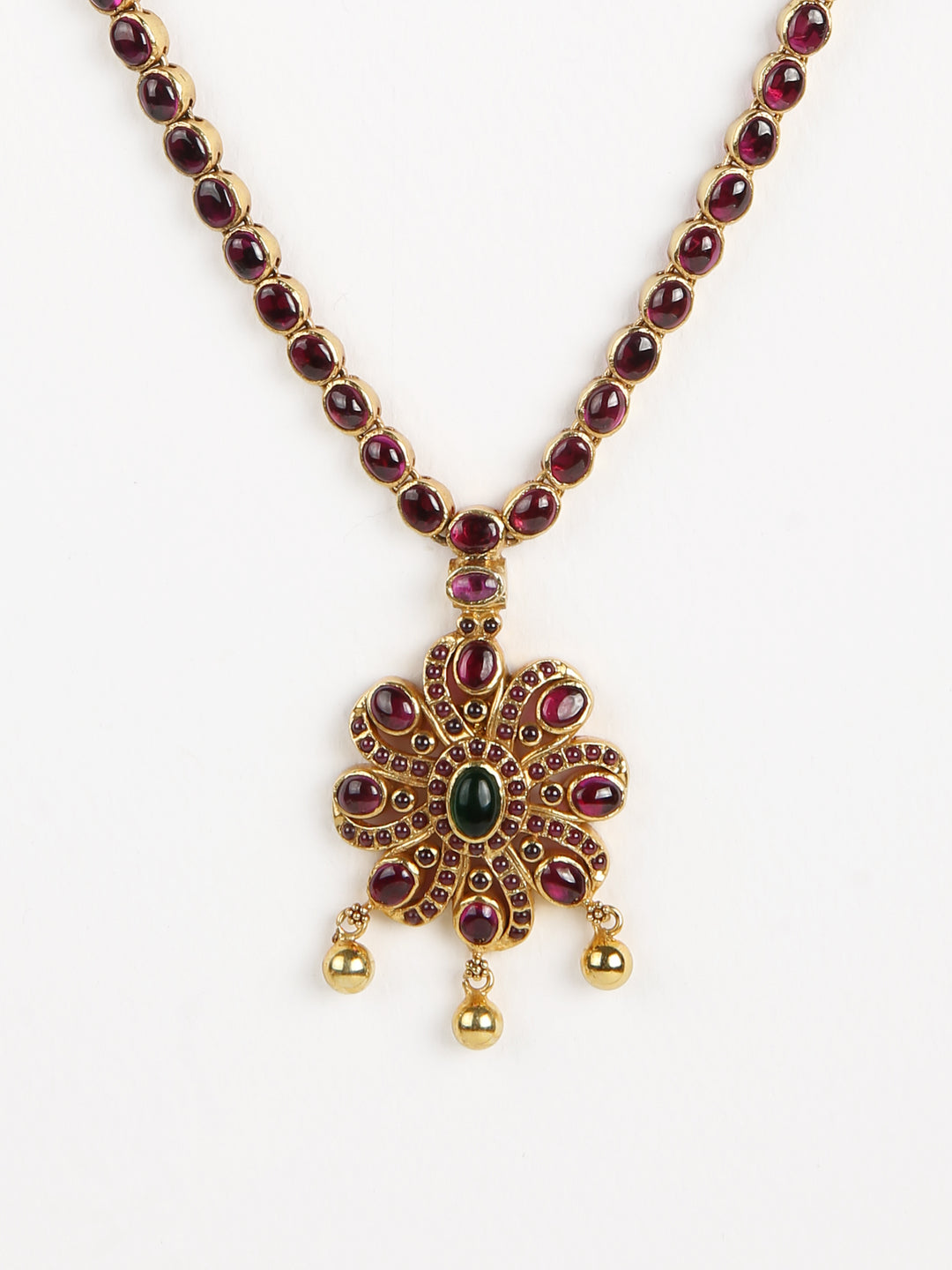 Pivari Necklace - 925 silver gold polish