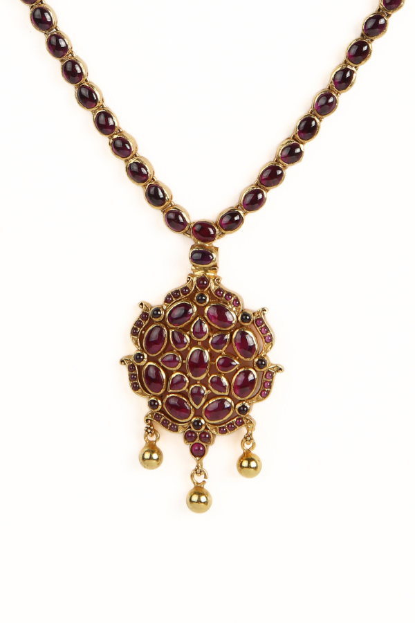 Raksa Necklace - 925 silver gold polish