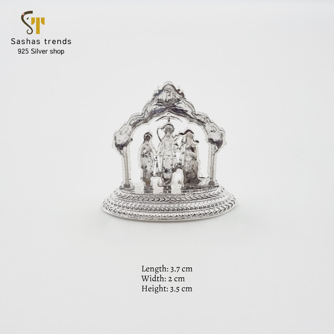 Ram Darbar with Prabhavali-925 silver