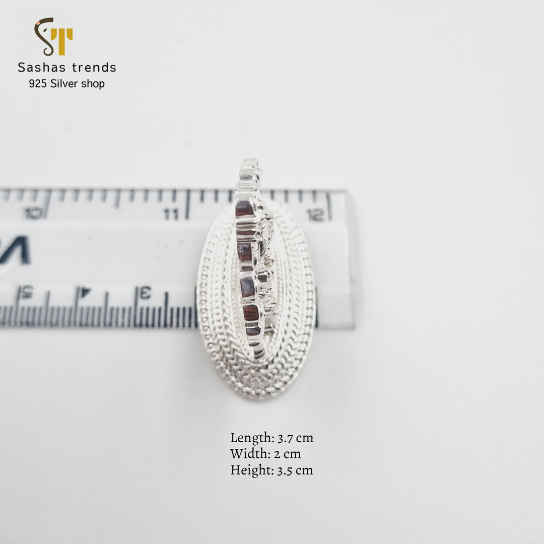 Ram Darbar with Prabhavali-925 silver