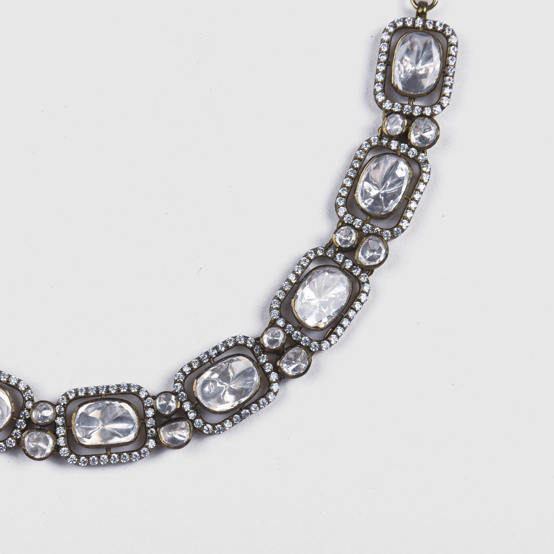 Rashmi Necklace - 925 silver Gold plated