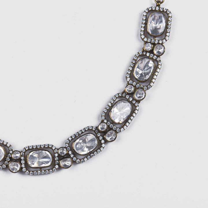 Rashmi Necklace - 925 silver Gold plated