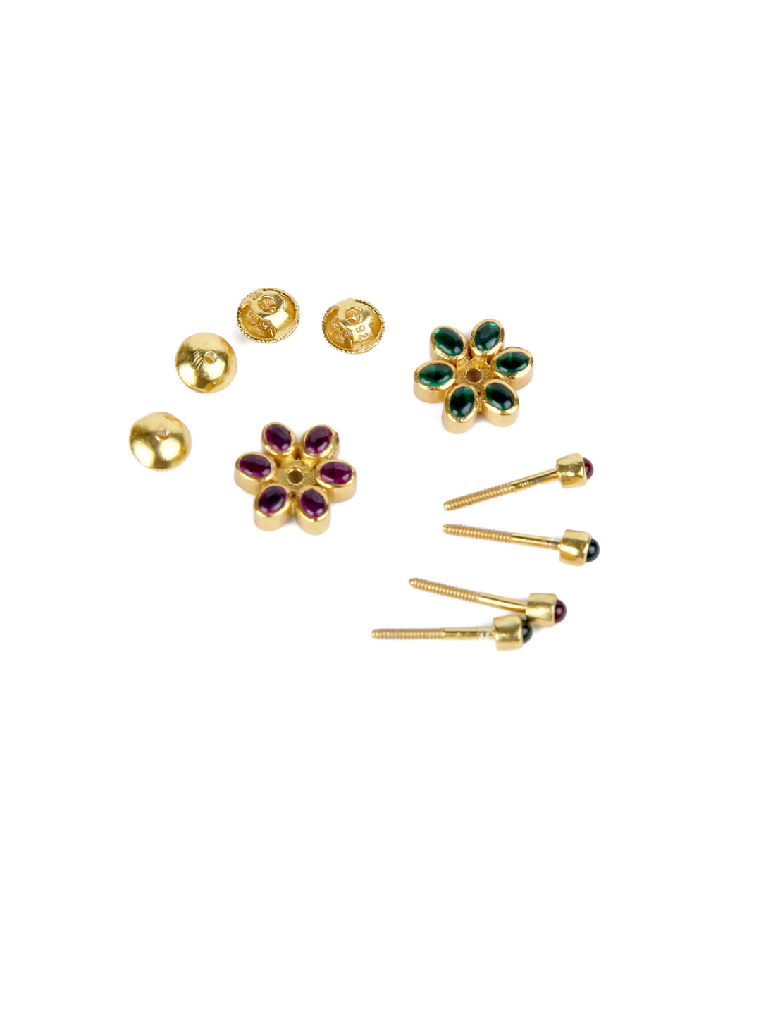 Ritu Reversible Necklace - 925 silver gold polish