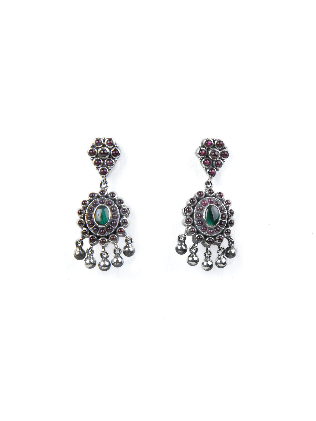 Rudra reversible necklace - 925 oxidized silver