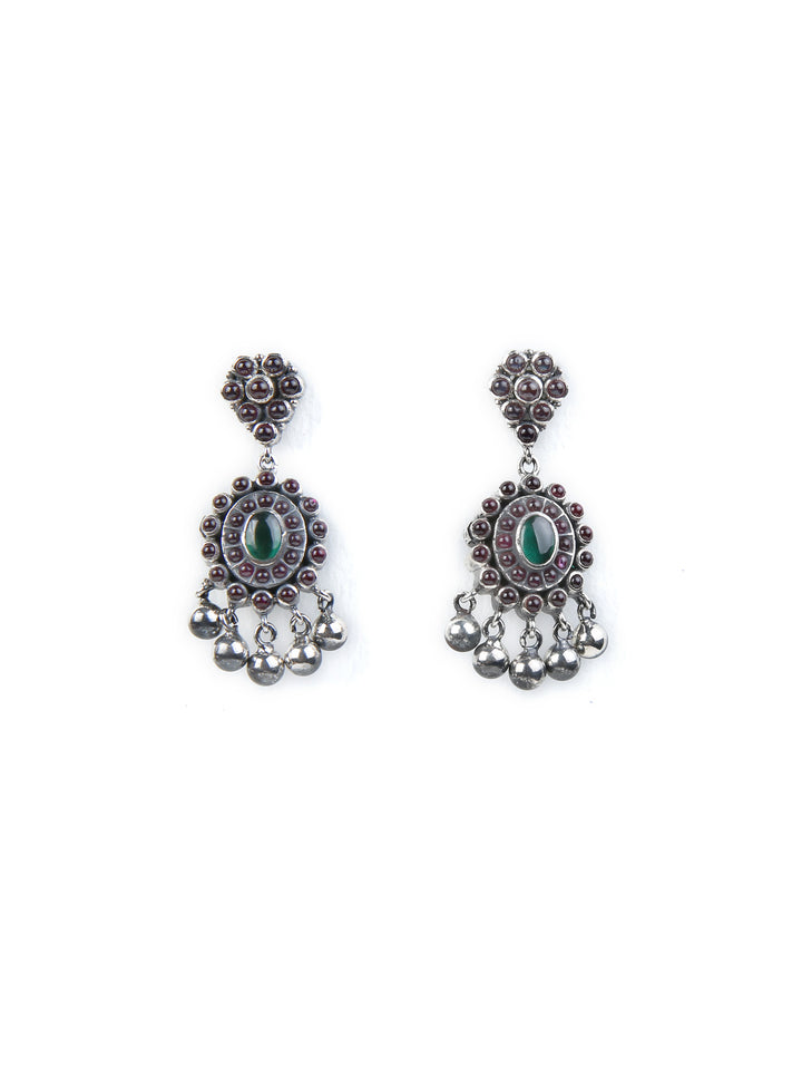 Rudra reversible necklace - 925 oxidized silver