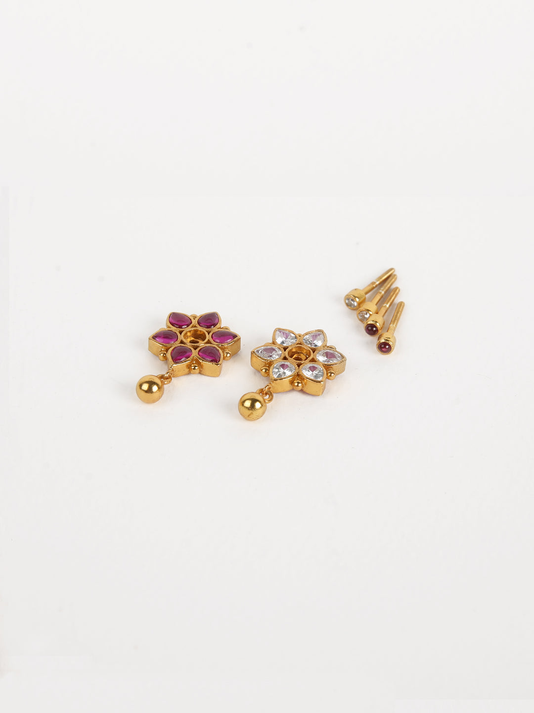 Sajitha Reversible Necklace - 925 silver gold polish