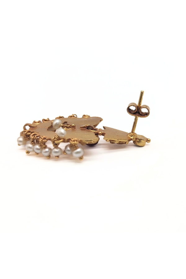 Sayja Necklace - 925 silver gold polish