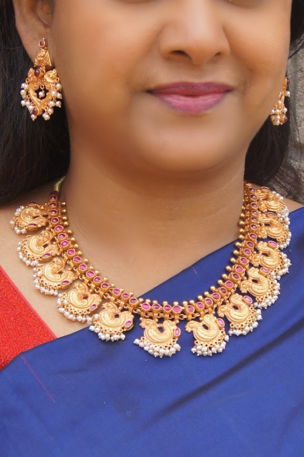 Sayja Necklace - 925 silver gold polish