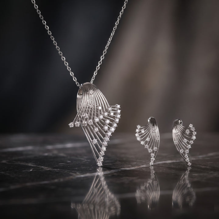 Wings 925 Silver Necklace