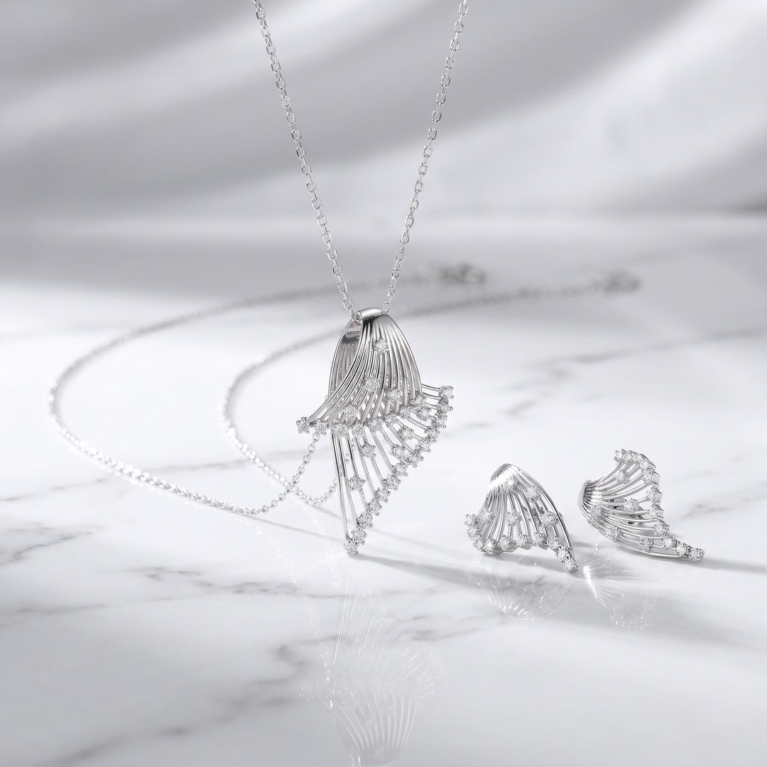Wings 925 Silver Necklace