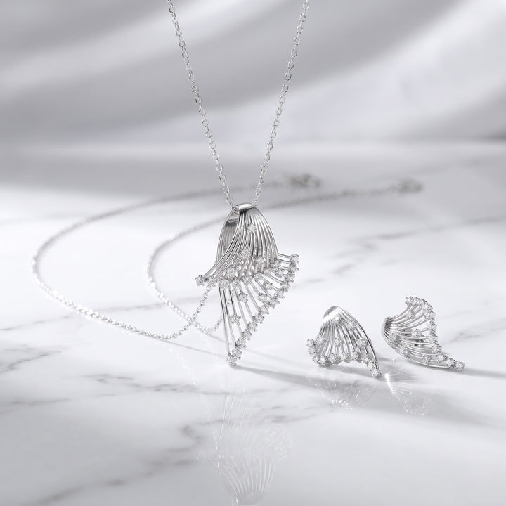 Wings 925 Silver Necklace
