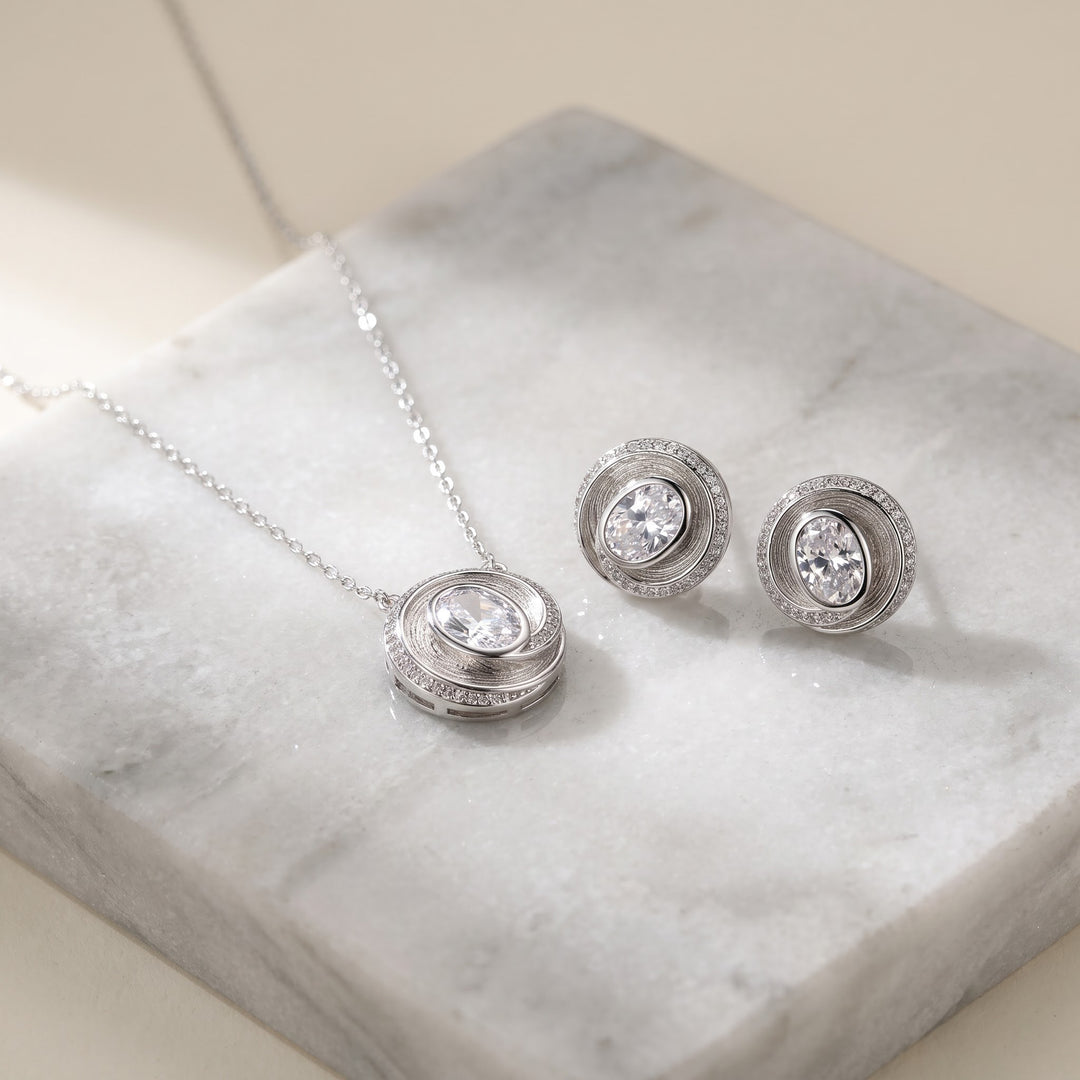 Circle 925 Silver Necklace