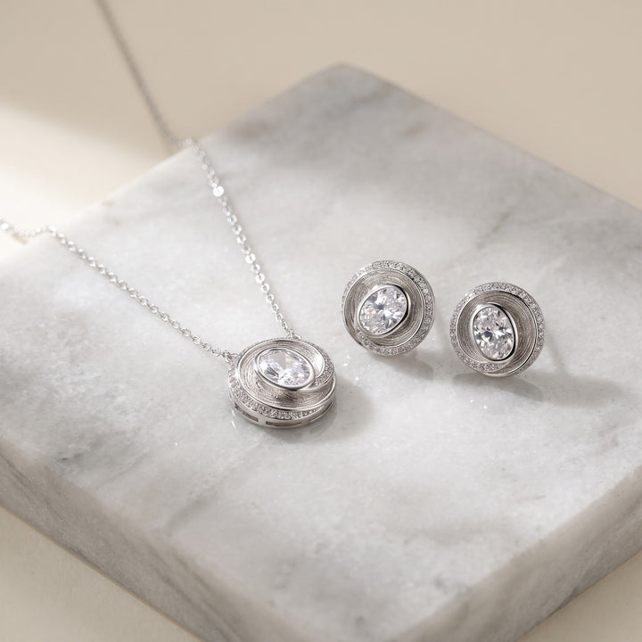Circle 925 Silver Necklace