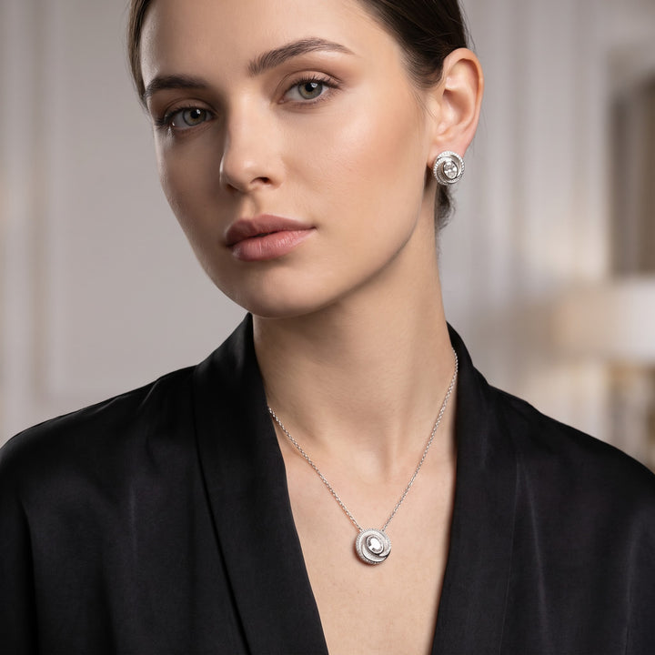 Circle 925 Silver Necklace