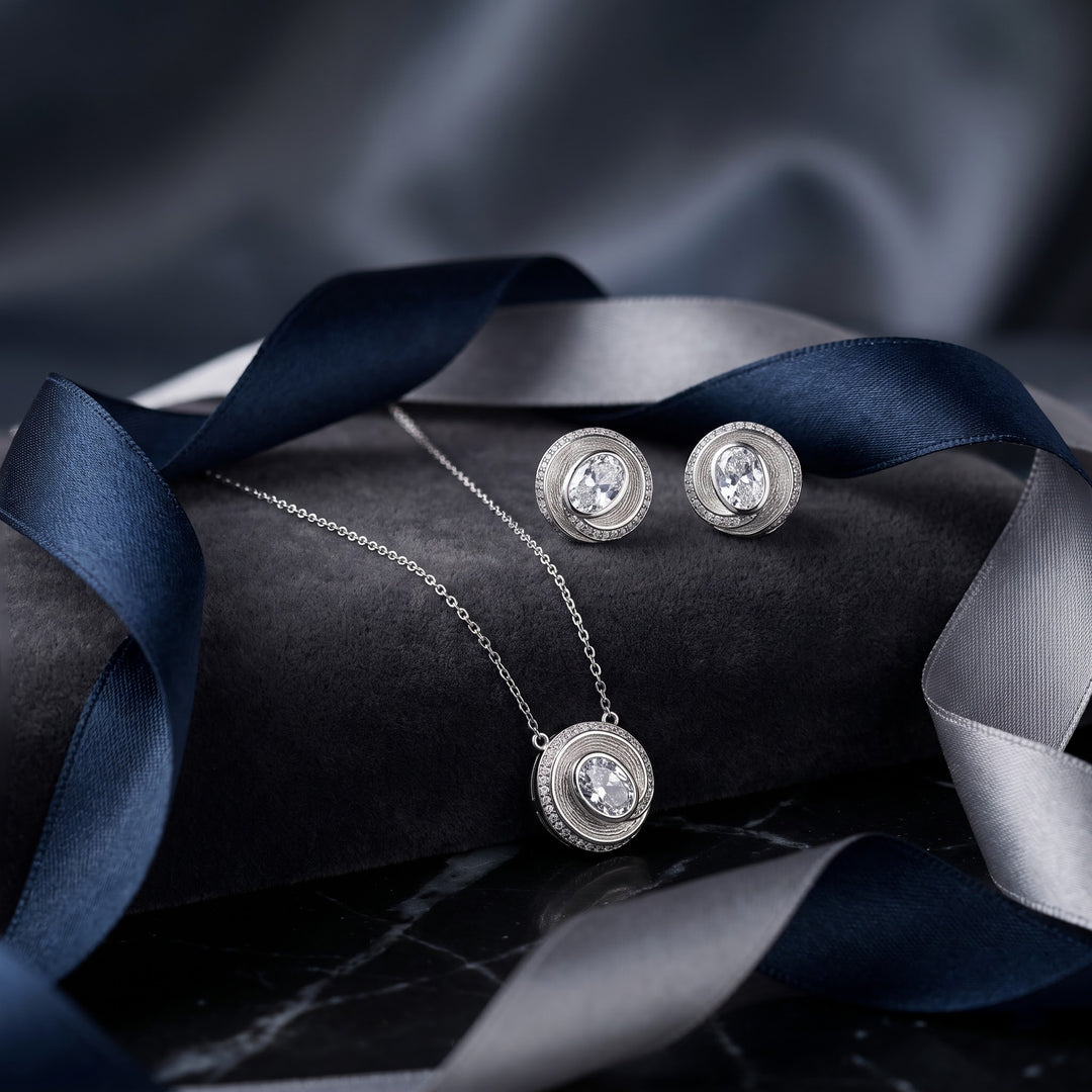 Circle 925 Silver Necklace
