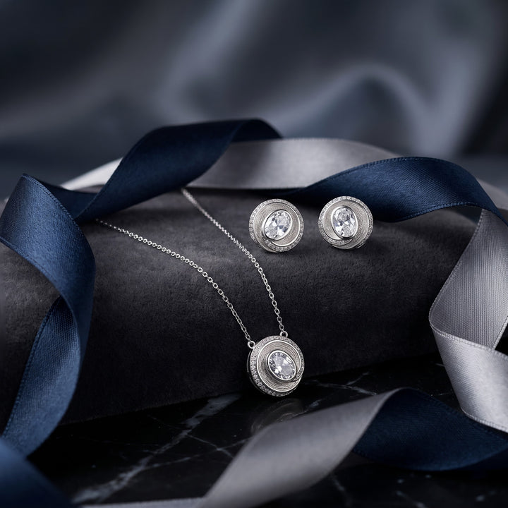 Circle 925 Silver Necklace