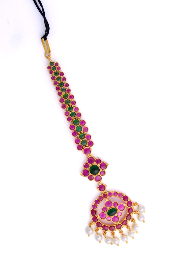 925 Silver Nethi Chutti -Maang tikka-Head ornament