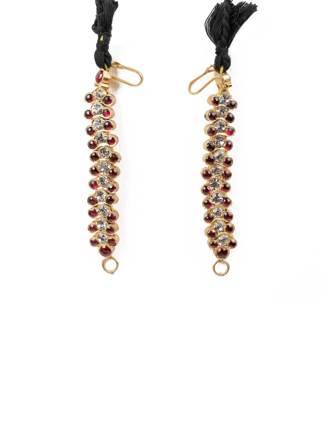Silver Araku Mattal /Matti-925 silver gold polish-Bharatanayam Dance Jewelry
