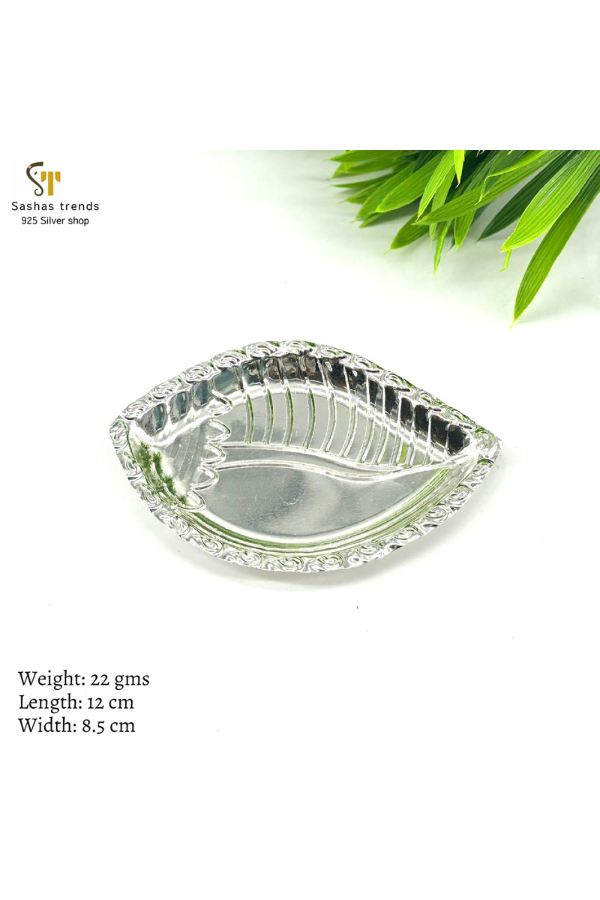 Silver Shank Plate-Silver articles-Return gifts