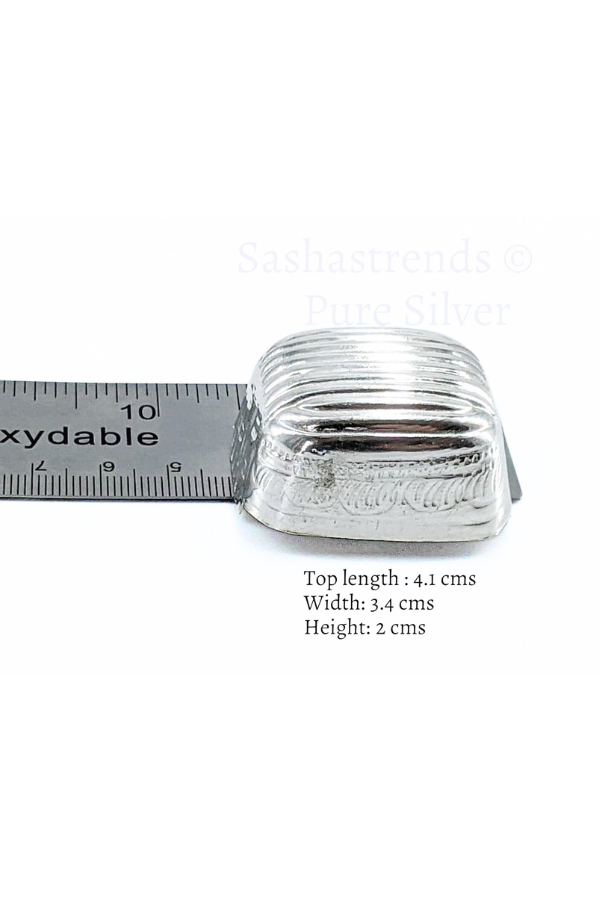 Silver mini donne- pure silver gift items- silver pooja items for home, return gift for navarathri,wedding &housewarming