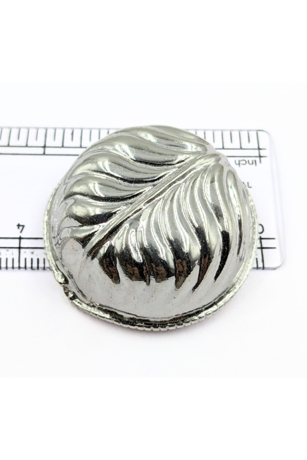 Silver mini leaf bowl - Kumkum haldi bowl - Return gift for navarathri/diwali/babyshower/krishnajanmastami