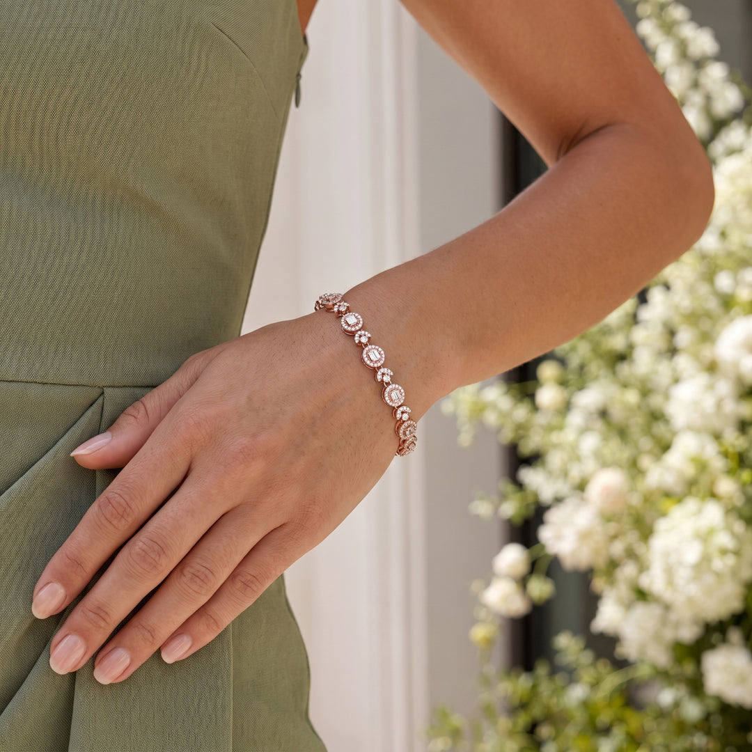 Aureole Silver Bracelet