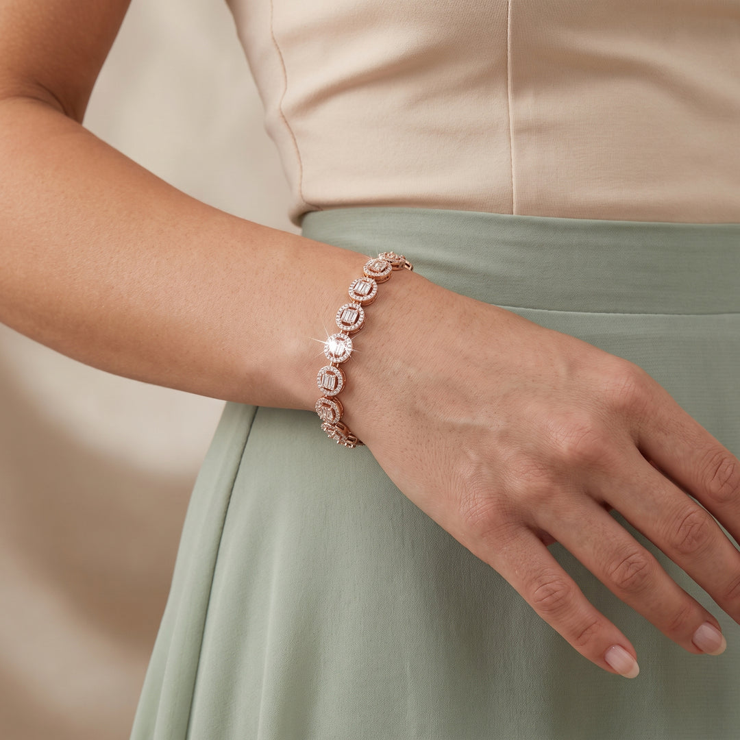 Shimmer Silver Bracelet
