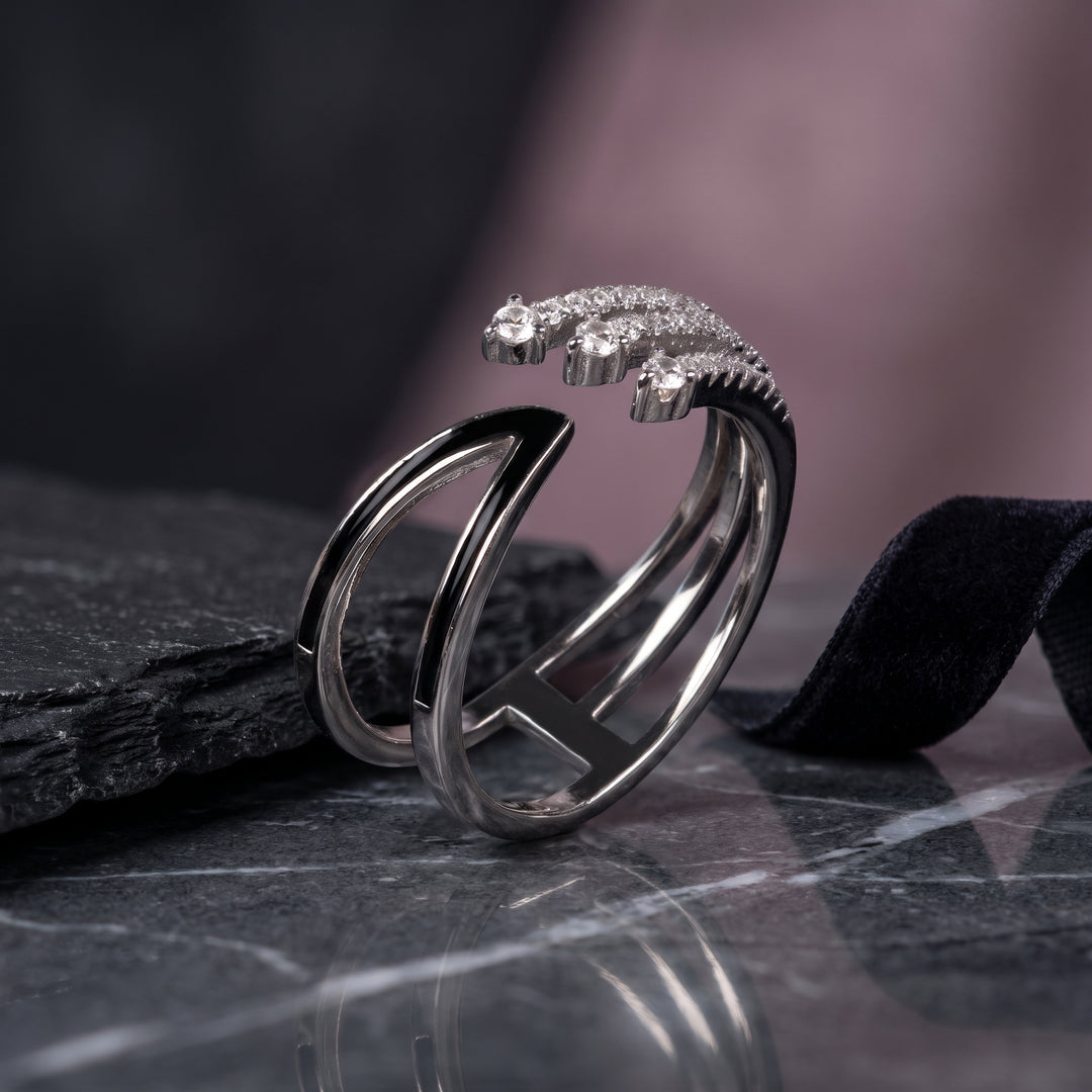 Arrow Silver Finger Ring