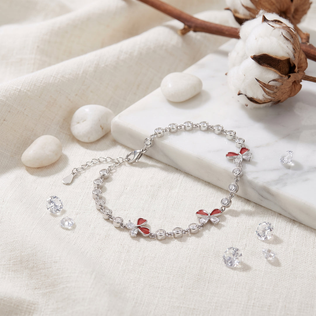 Butterfly Silver Bracelet