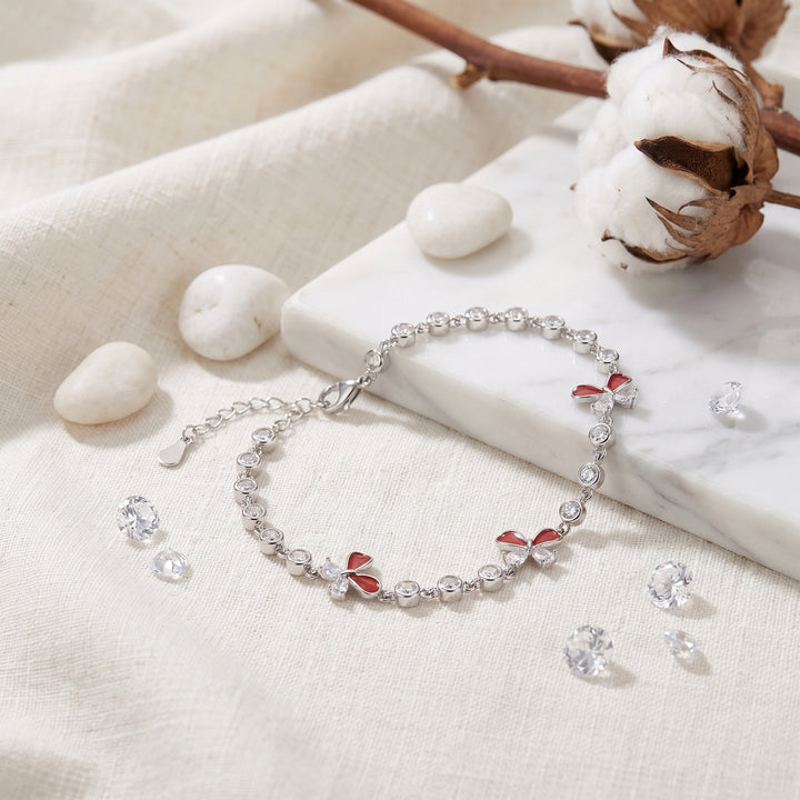 Butterfly Silver Bracelet