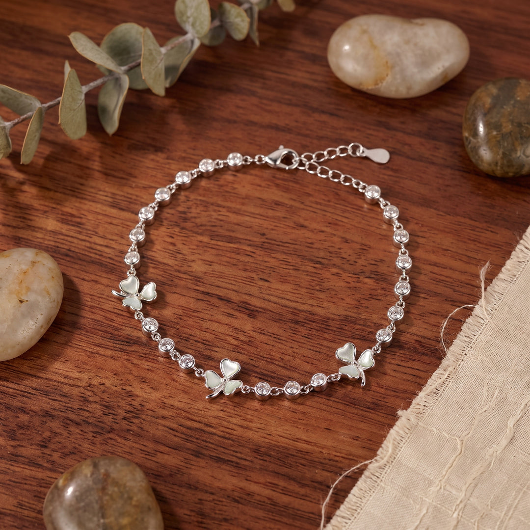 Leaf Silver Bracelet