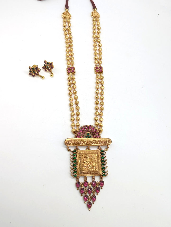Tansvi Necklace - 925 silver gold polish
