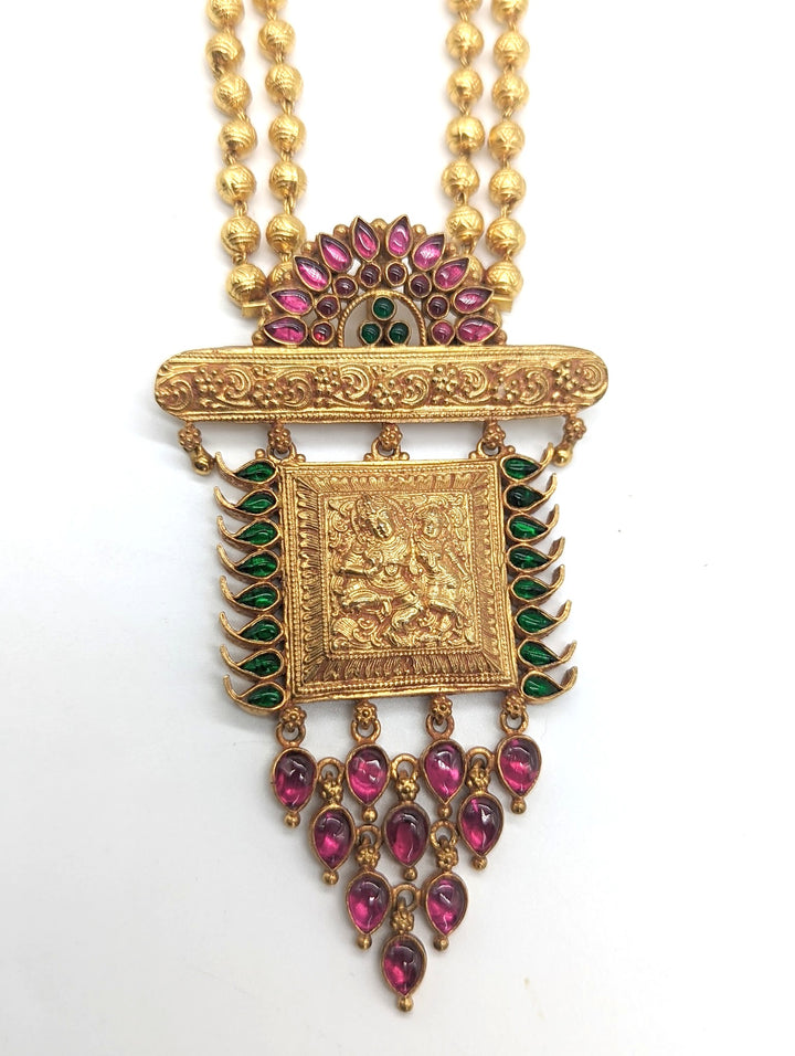 Tansvi Necklace - 925 silver gold polish