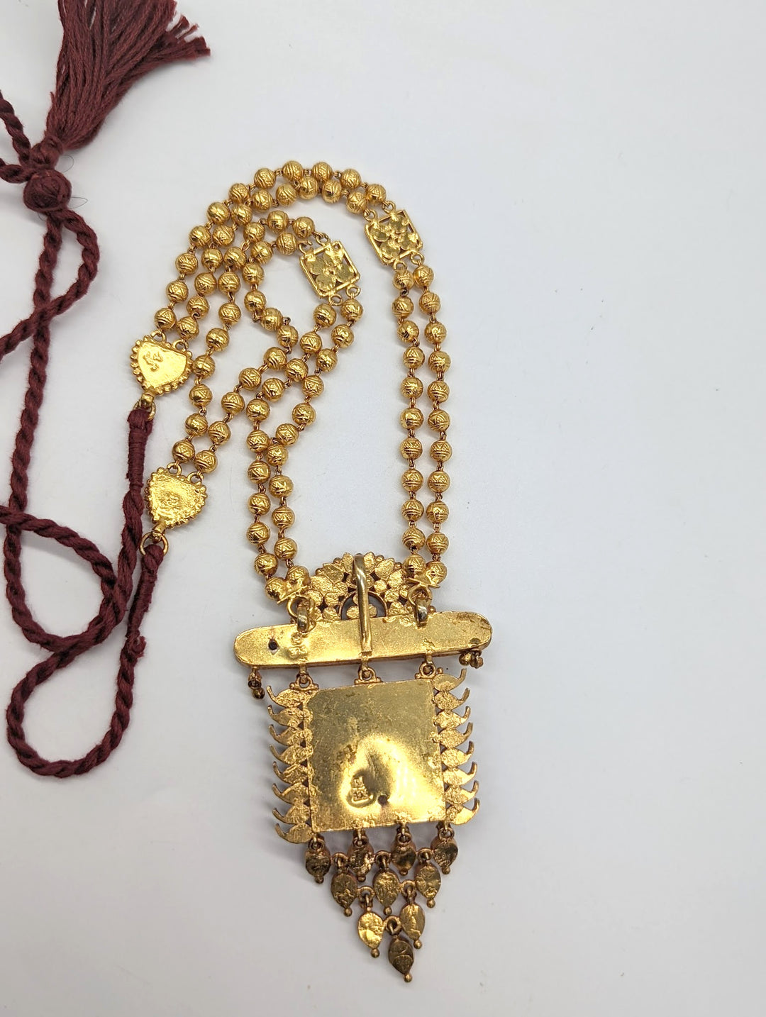 Tansvi Necklace - 925 silver gold polish