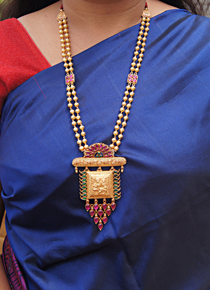 Tansvi Necklace - 925 silver gold polish