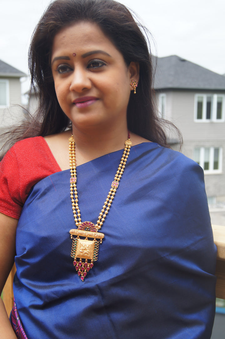 Tansvi Necklace - 925 silver gold polish