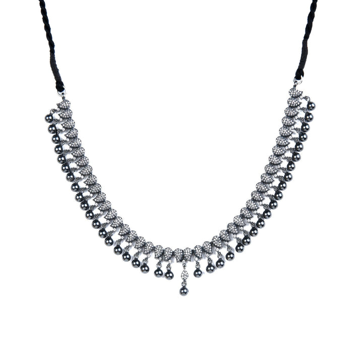 Tara Necklace - 925 oxidized silver